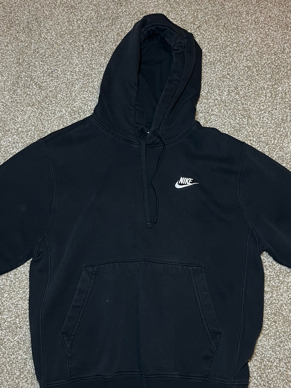 Nike Women’s Black Pullover Hoodie Sweatshirt